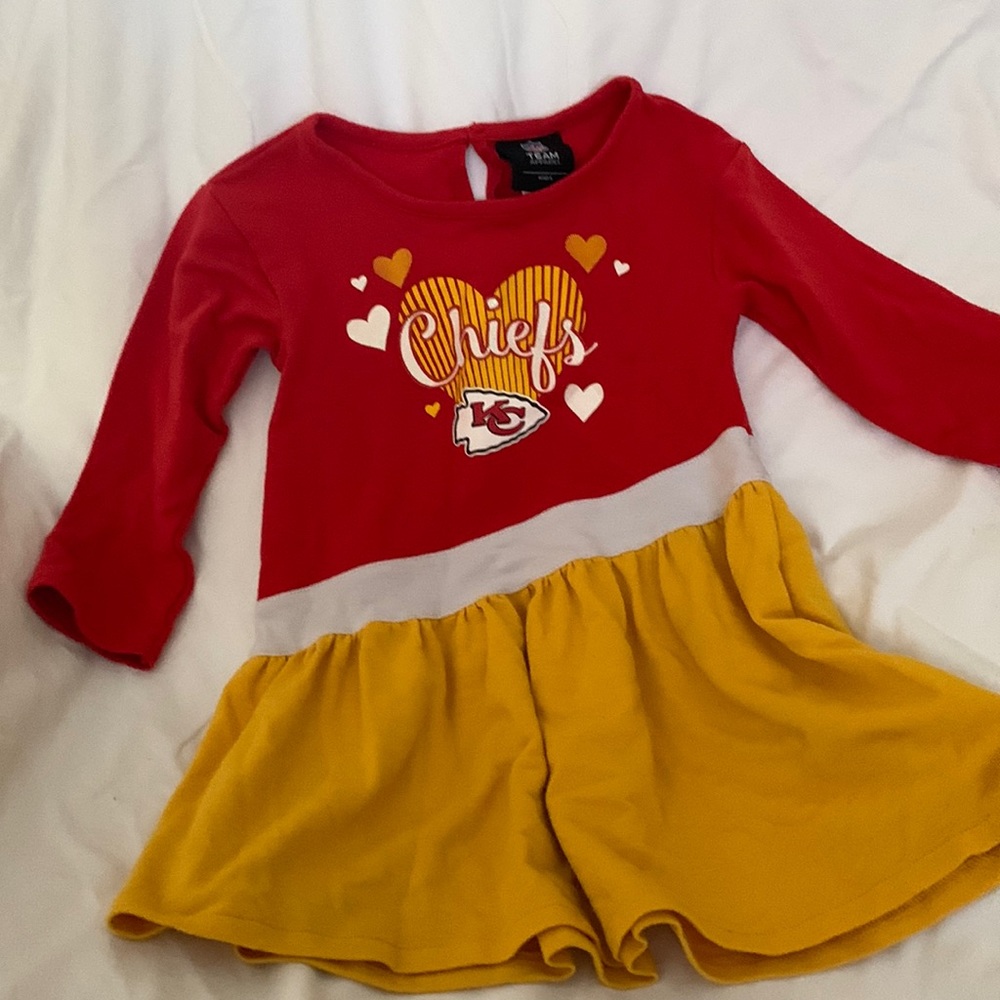 Girls 2T Chiefs Dress